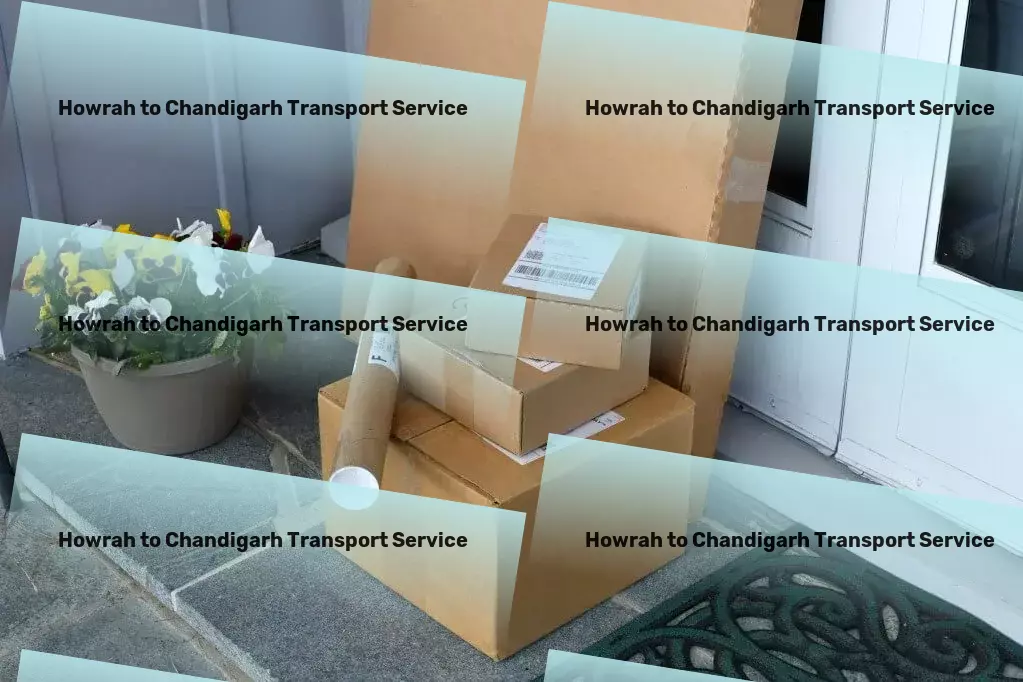 Howrah to Chandigarh Transport Specialized package delivery